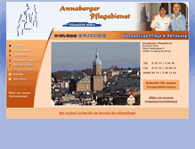 Tablet Screenshot of annaberger-pflegedienst.de